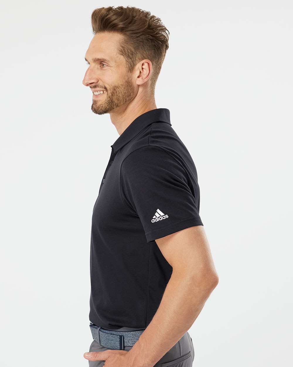 Adult Adidas Cotton Blend Polo Shirt