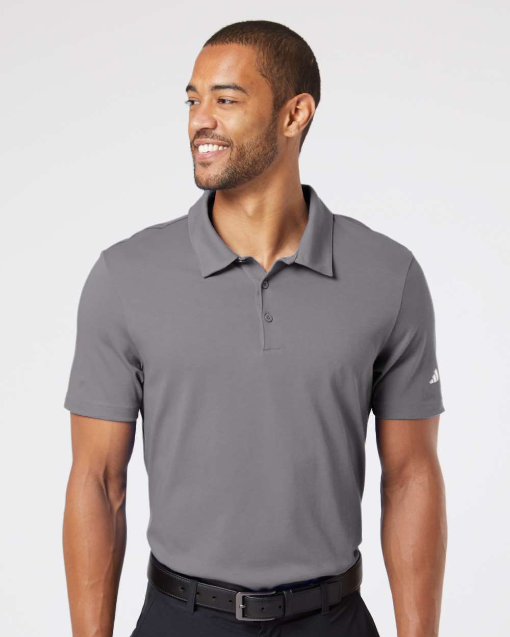 Adult Adidas Cotton Blend Polo Shirt