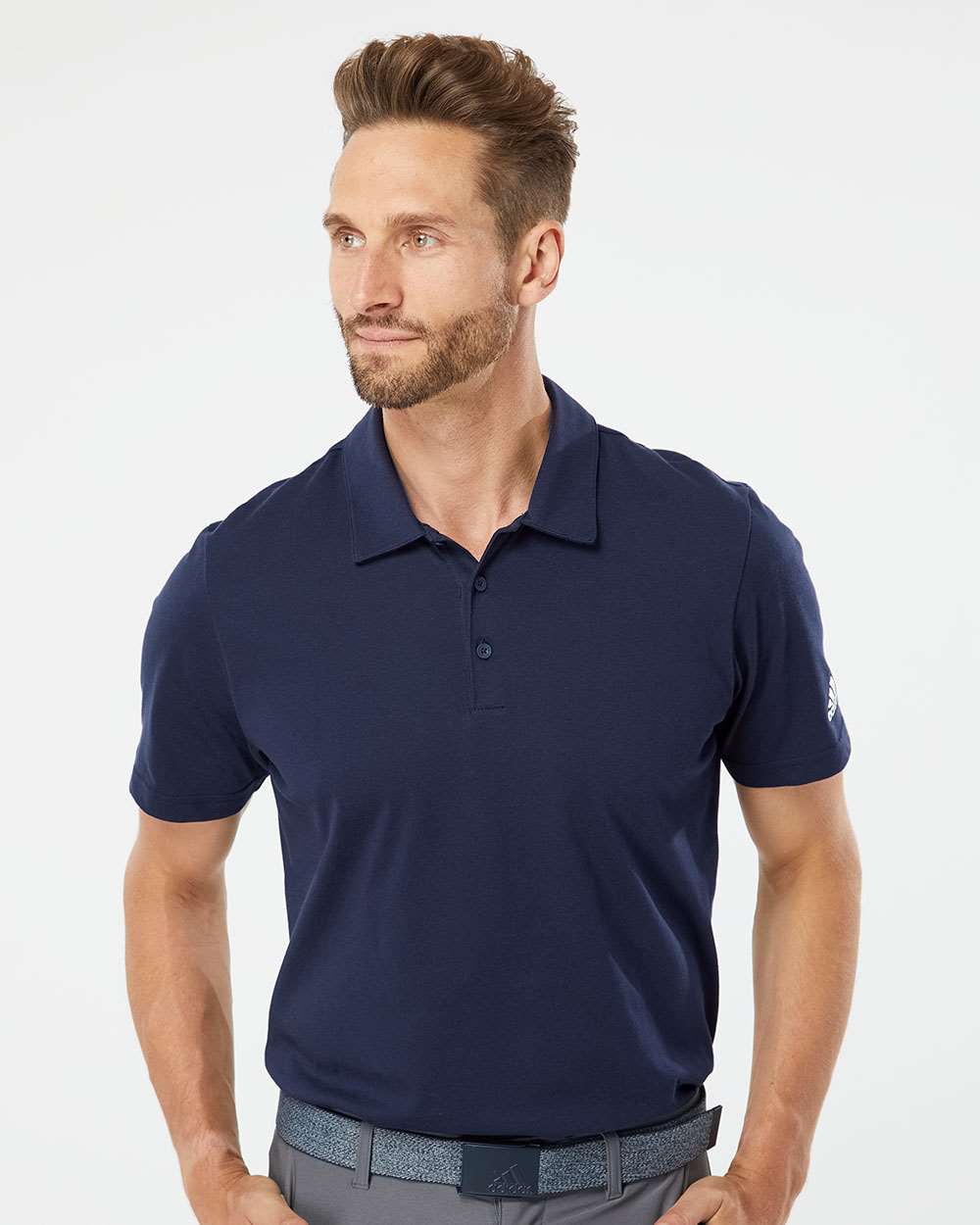 Adult Adidas Cotton Blend Polo Shirt