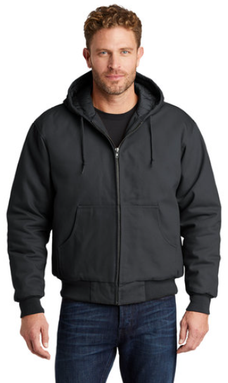 CornerStone® - Duck Cloth Hooded Work Jacket
