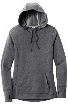 Sport-Tek ® Ladies PosiCharge ® Tri-Blend Wicking Fleece Hooded Pullover