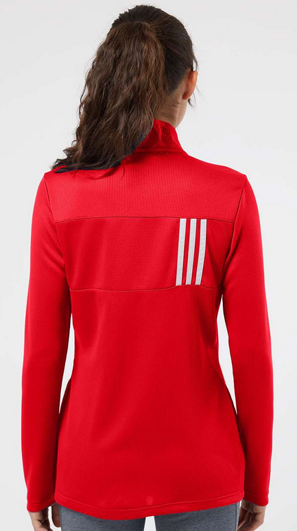 Adidas - Women's 3-Stripes Double Knit Full-Zip