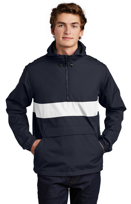 Sport-Tek® Zipped Pocket Anorak