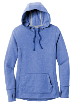 Sport-Tek ® Ladies PosiCharge ® Tri-Blend Wicking Fleece Hooded Pullover