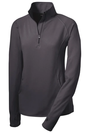 Sport-Tek® Ladies Sport-Wick® Stretch 1/4-Zip Pullover