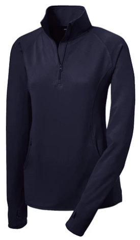 Sport-Tek® Ladies Sport-Wick® Stretch 1/4-Zip Pullover