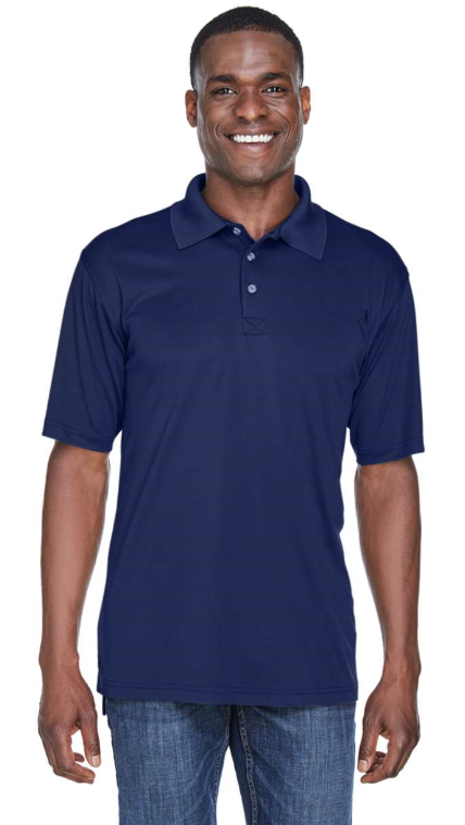 Ultraclub Men's Cool & Dry Sport Performance Interlock Polo