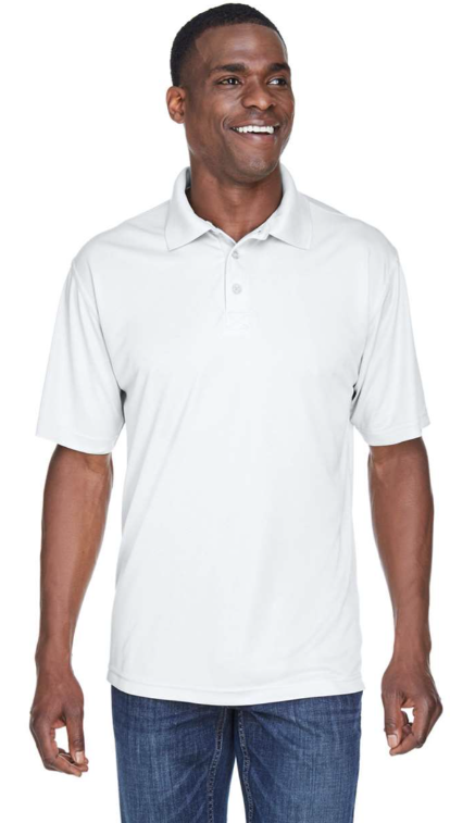 Ultraclub Men's Cool & Dry Sport Performance Interlock Polo