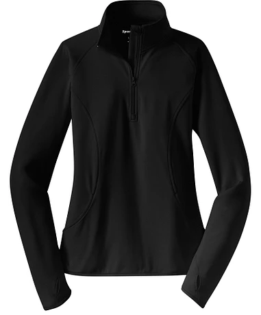 Sport-Tek® Ladies Sport-Wick® Stretch 1/4-Zip Pullover