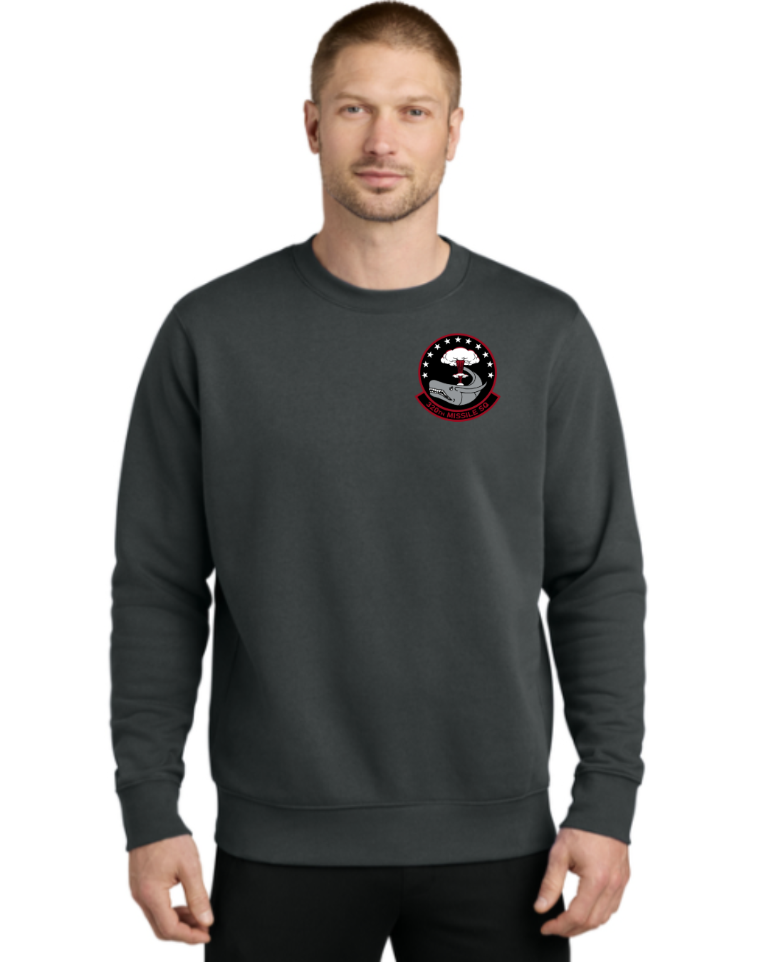 Nike Club Fleece Sleeve Swoosh Crew