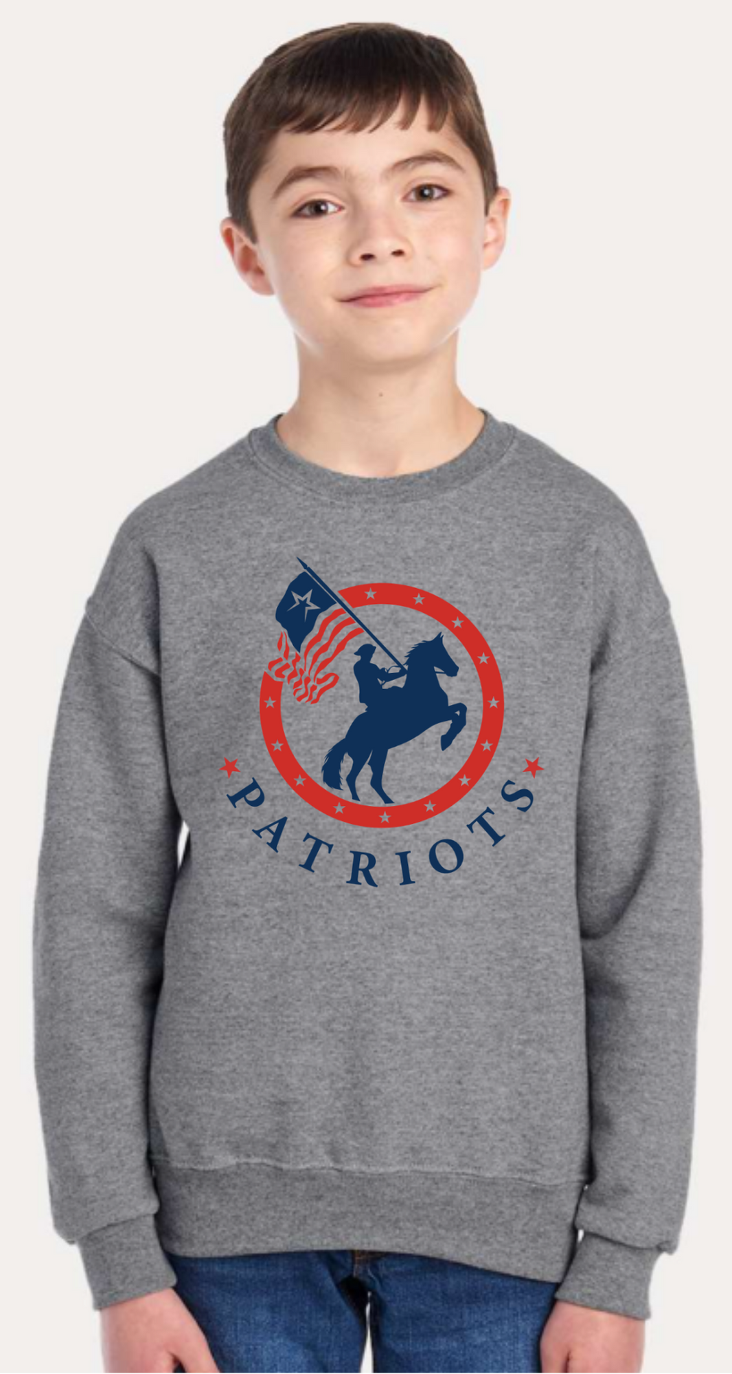 Jerzees Youth NuBlend® Crewneck Sweatshirt