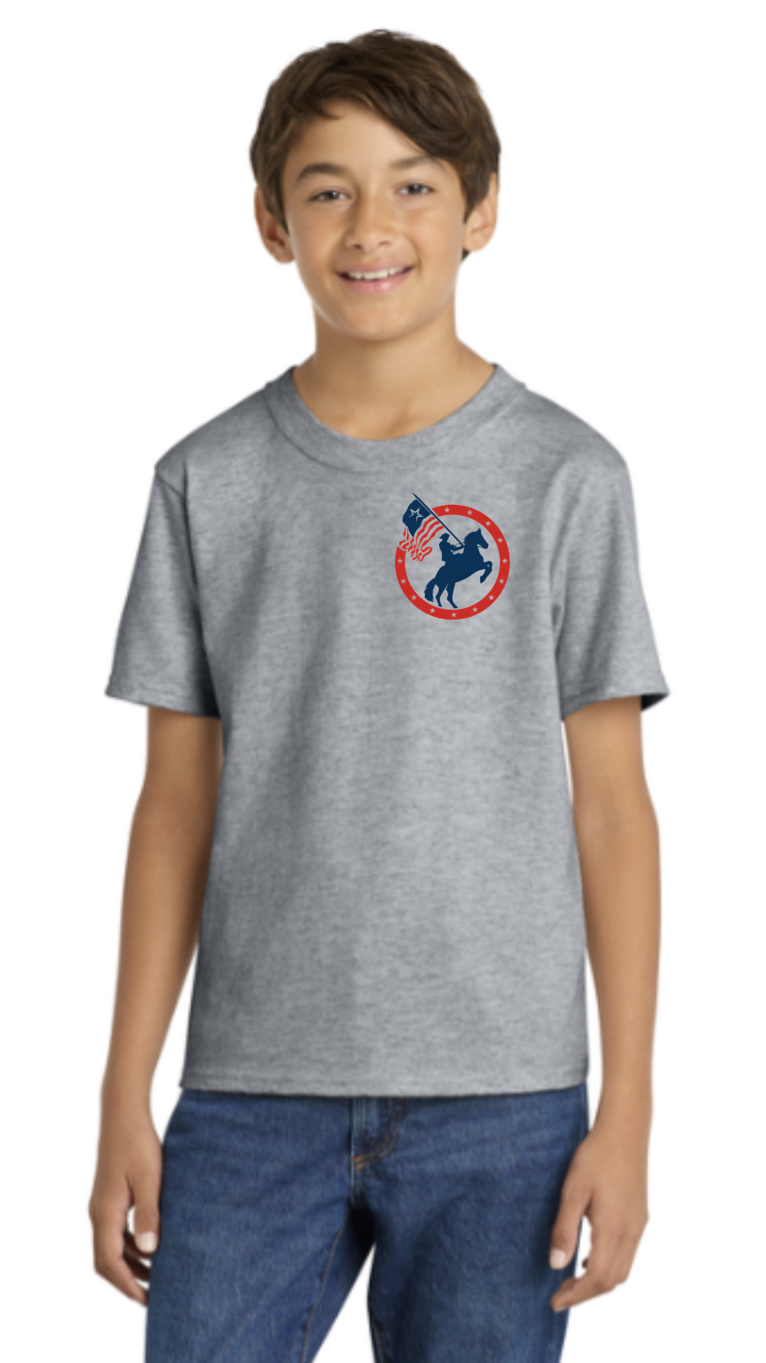 Cheyenne Classical Port & Co™ Youth Core Cotton Tee