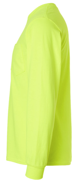 Gildan Unisex Ultra Cotton® Long Sleeve Pocket T-Shirt