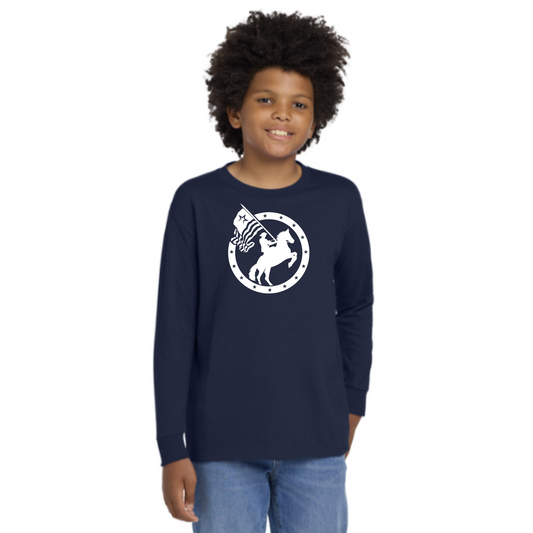 Gildan® Youth Heavy Cotton™ 100% Cotton Long Sleeve T-Shirt