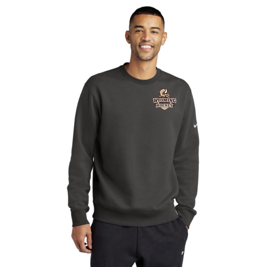Nike Club Fleece Sleeve Swoosh Crew