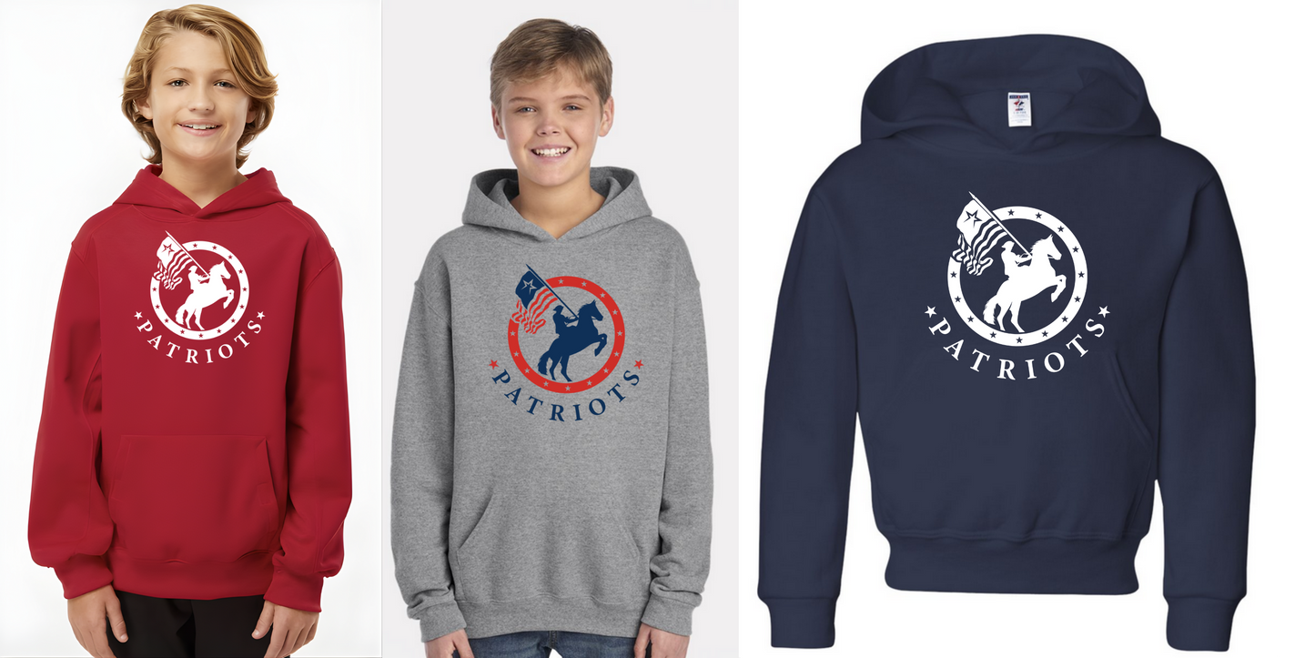 Jerzees Youth NuBlend® Hooded Sweatshirt