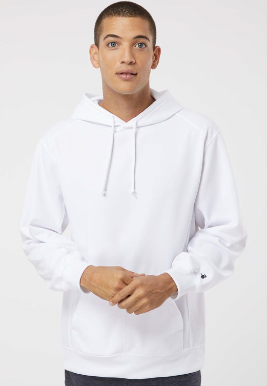 Badger Men's Performance Fleece Hooded Sweatshirt