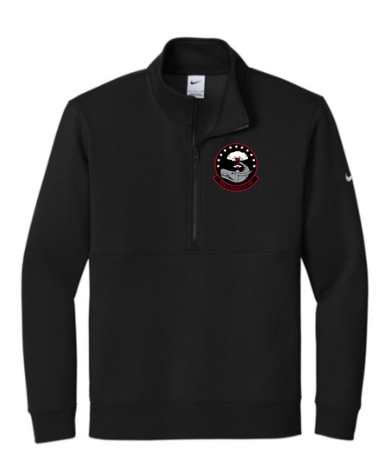 320MS Nike Club Fleece Sleeve Swoosh 1/2-Zip