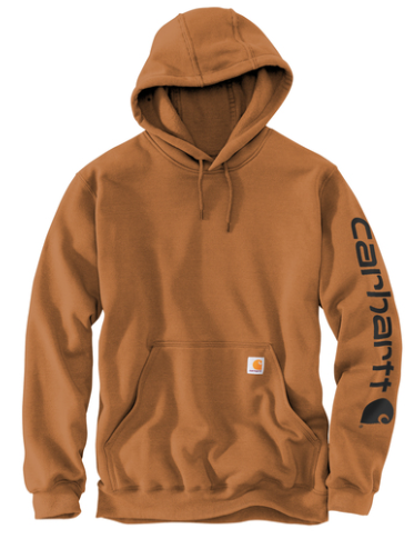Carhartt® Midweight Hooded Logo Sweatshirt