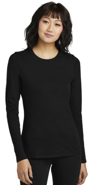 District® Women’s Perfect Blend® CVC Long Sleeve Tee