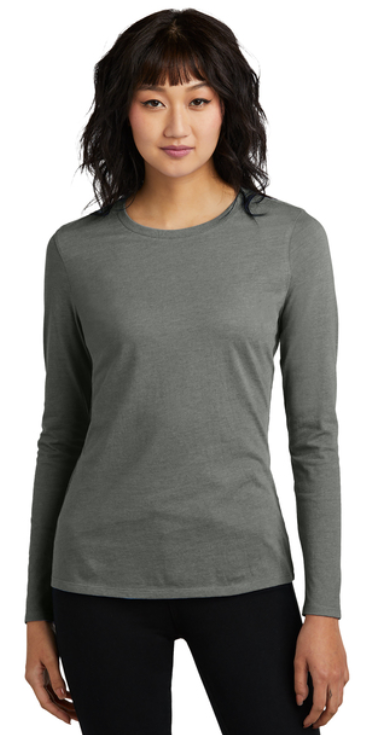 District® Women’s Perfect Blend® CVC Long Sleeve Tee
