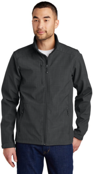 Eddie Bauer® Shaded Crosshatch Soft Shell Jacket