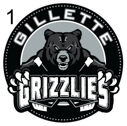 Gillette Grizzlies Logos