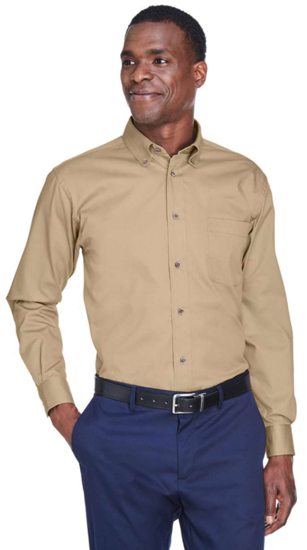 Harriton Men's Easy Blend™ Twill Shirt