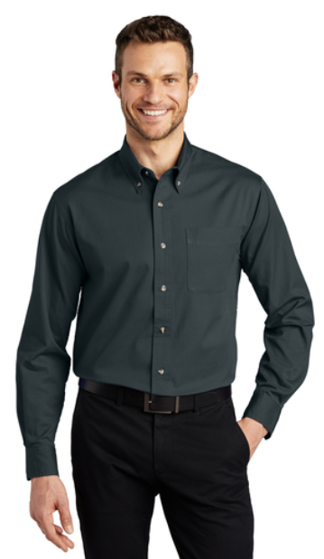 Port Authority® Tall Long Sleeve Twill Shirt