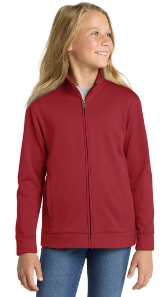 Sport-Tek® Youth Sport-Wick® Fleece Full-Zip Jacket