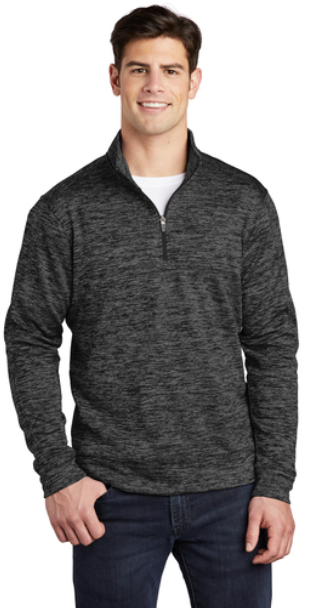 Sport-Tek® PosiCharge® Electric Heather Fleece 1/4-Zip Pullover