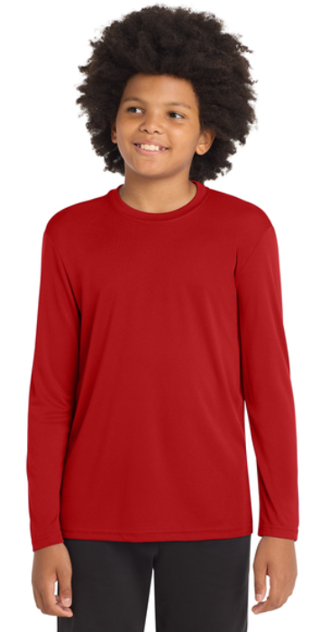 Sport-Tek® Youth Long Sleeve PosiCharge® Competitor™ Tee
